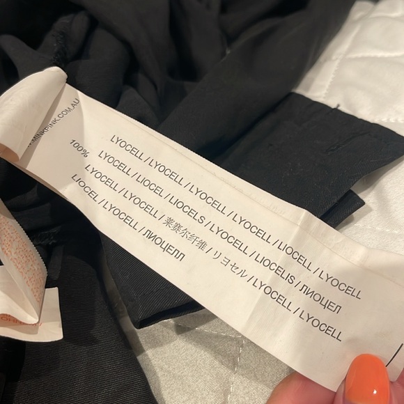 MinkPink Sinking Ships Black Long Sleeve Jumpsuit XS - Picture 9 of 9